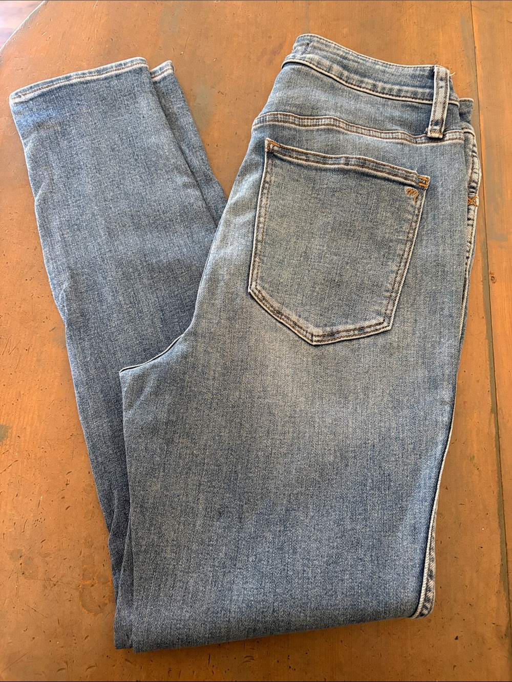 MADEWELL 29 CURVY roadtripper Light Wash Straight Jeans denim - Light Blue wash